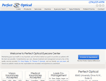 Tablet Screenshot of perfectoptical.net